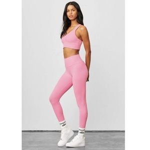 {Alo Yoga} 7/8 High-Waist Airbrush Legging Parisian Pink